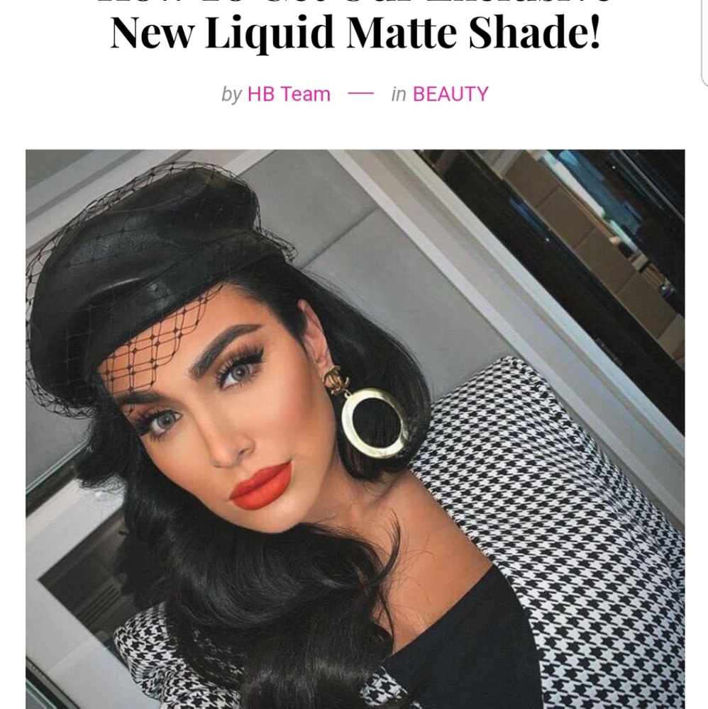 Huda Liquid Matte Alluring NIB - Picture 2 of 3